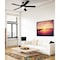 Westinghouse Comet 52" 5-Blade Matte Black Indoor Ceiling Fan w/Dimmable LED Light 7224200 - alternate 2